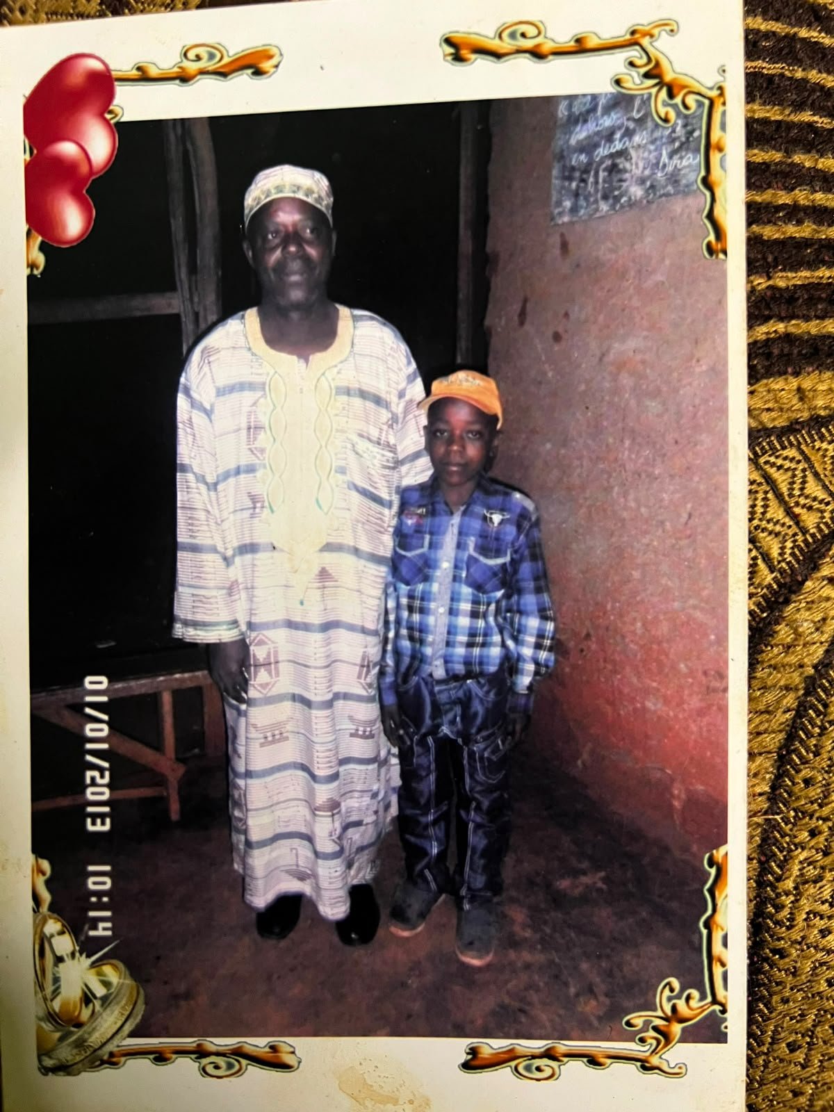 Souvenir de papa et de la famille